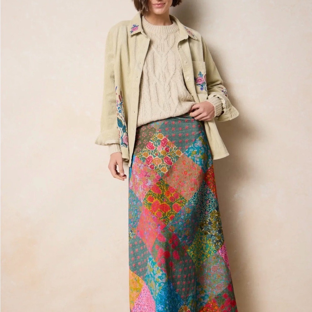 Natural Life Amour Velvet Maxi Skirt